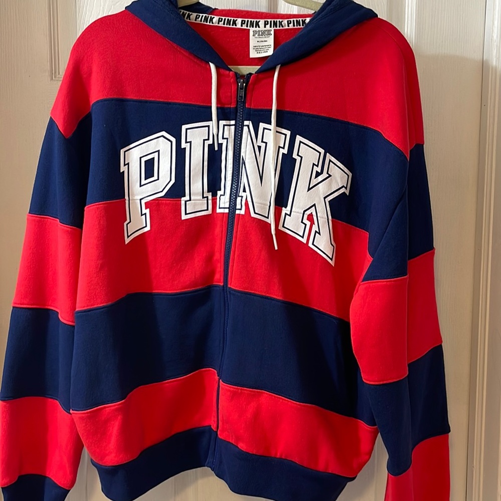 PINK full zip jacket